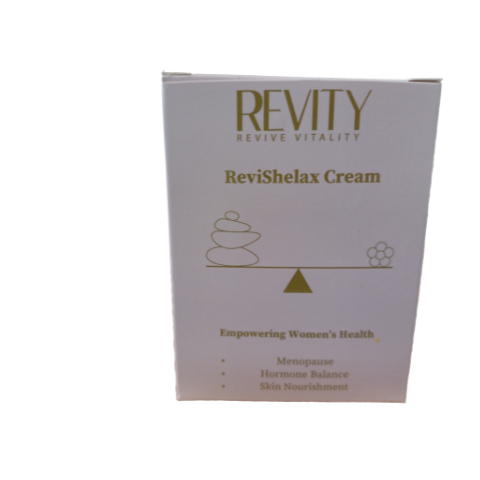 Products from Revity. Revi Shelax Cream