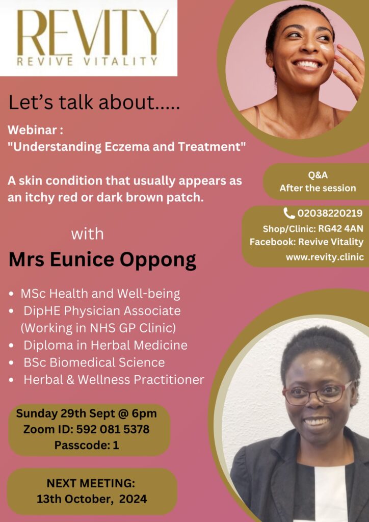 Understanding Eczema and Treatment Webinar