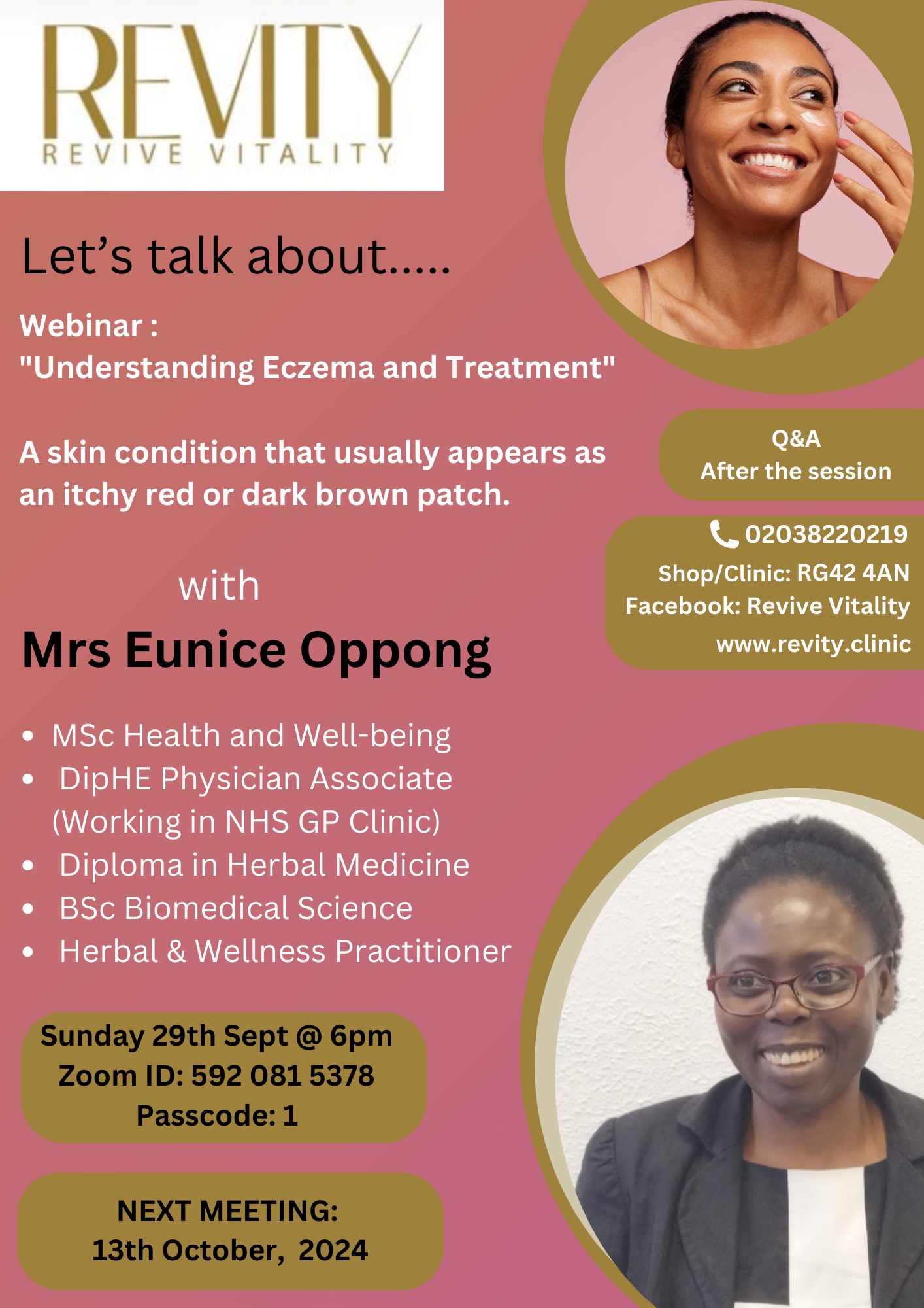 Understanding Eczema and Treatment Webinar